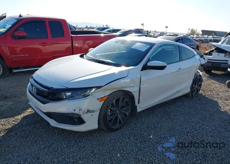 2019 Honda Civic Sport из США, поврежденный, VIN 2HGFC4B88KH309324